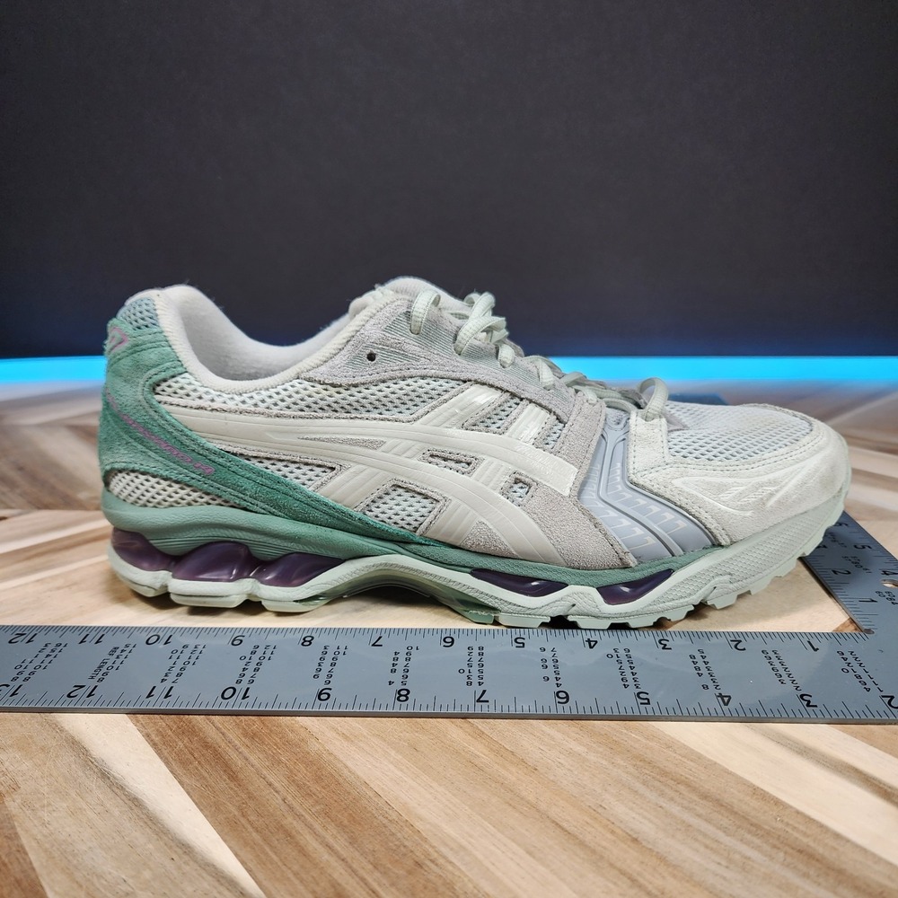 ASICS Gel-Kayano 14 Light Sage Smoke Grey Mens Shoes 1201A161-023 Size 11 - Picture 12 of 13
